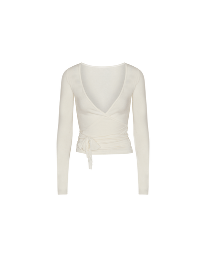 Wrap Blouse - White