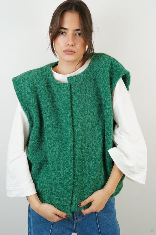 Veste Maddy verte foncée